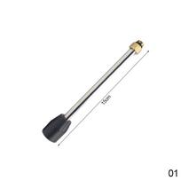 15/20/38/50cm Pratęsimo lazdelė aukšto slėgio plovimo pistoletui su M14 sriegiu arba 1/4 greita jungtimi Pratęsimo kotas Automobilio plovimas Thread 15cm