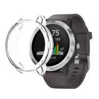 Apsauginis dėklas iš TPU, skirtas Garmin Vivoactive 3(Juoda) skaidri