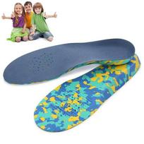 Kids Orthopedic Insole for Shoes Plantar Fasciitis Insoles for Feet with Arch Support Shoe Pads for Flat Sports Shoes Shoe Sole M-EU26-28