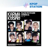 (+parduotuvės dovana) Stray Kids - 4-asis albumas [KARMA] (ACORDION VER.) [Atsitiktinė versija] RANDOM