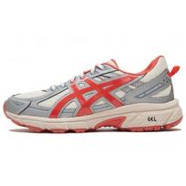 KIRSH x ASICS Gel Venture 6 Beržas Ugnies Raudona Moteriški sportbačiai Kremas 1202A263-200 36