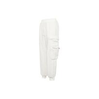 Adidas Originals X Ivy Park Bendro Prekės Ženklo Aksominės Sportinės Kelnės Unisex Apatiniai Ryškiai Baltos H21204 XXS
