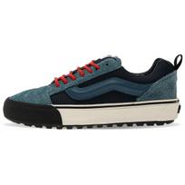 Vans Knu Skool MTE-1 Comfortable Versatile Low-Top Skate Shoes Unisex Sneakers Dark-Blue VN000CXR12S1 40 gray