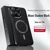 Dėklas Xiaomi 15T ir 15T Pro, Magnetinis, Elegantiškas, Odinis, Atsparus dėvėjimuisi, Visiškai dengiantis objektyvą, Neslystantis, Dengiantis kraštus, Korpusas