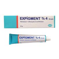 Cream Expigment 4% & 2% odos balinimo kremas, dėmių valiklis 4% - 1 piece