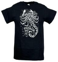 Sting White Scorpion WWE vyriški juodi marškinėliai 3XL