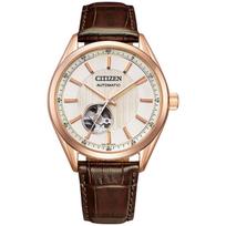 Laikrodis CITIZEN COLLECTION Mechaninis Automatinis Judėjimas Atsparus Vandeniui Rožinio Aukso Atviras Ciferblatas [CITIZEN] Vyriškas NH9112-19A