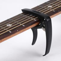 1 vnt. Metalinis Akustinės Gitaros Kapodasteris Klipas Plastikinis Spaustukas su Stygų Keitimo Įrankiais Medinis Klasikinės Elektrinės Gitaros ir Ukulelės Universalus