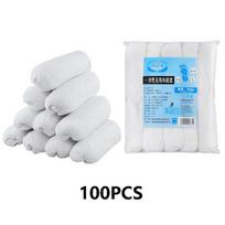 100 vnt. Vienkartiniai neslystantys batų užvalkalai, storas neaustinis, atsparus šalčiui, skaidomas, skirtas namams, ligoninėms, pirtims, saunoms 100PCS 300g balta