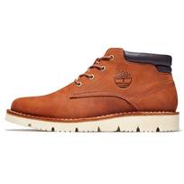 Timberland Chukka Top Grain Leather Durable Shock Absorbing Comfortable Ankle Outdoor Boots Men boots Rust A44QS 43.5