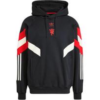 Adidas Originalus Manchester United Minkštas Patogus Laisvo Kirpimo Ženklelis Amerikietiškas Džemperis Vyrams džemperis Juodas IS6521 S