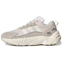 Adidas Originals ZX 22 Boost Round Toe Comfortable Durable Low Top Running Shoes Unisex Running Shoes Beige GX2038 38⅔