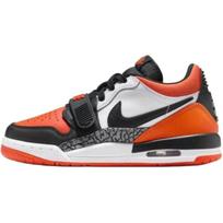 Jordan Legacy 312 Patogūs Universalūs Žemi Berniukų Krepšinio Batai Unisex Sportbačiai Balti Oranžiniai Juodi CD9054118 35.5