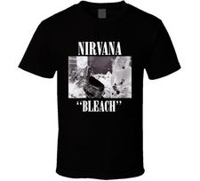 Karšta prekė 1989 m. Nirvana albumo Bleach marškinėliai S