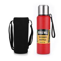 Rusijos lauko termoso butelis didelės talpos termoso puodelio kolba arbatai kavai vakuuminė kolba Karinio stiliaus termoso puodelis 500ML