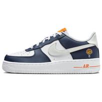 Nike Air Force 1 Low GS UV Reaktyvūs Vaikų Sportbačiai Mėlyni Vidurnakčio-Tamsiai Mėlyni Balti FN7239-410 36
