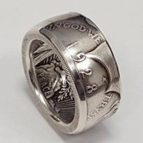 Hot New Jewelry American Morgan Silver Dollar Coin Ring Fashion Mens Ring No. 11