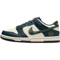 Nike Dunk Low GS Deep Jungle Kids Sneakers Green Pale-Ivory Vintage-Green FB9109-301 35.5