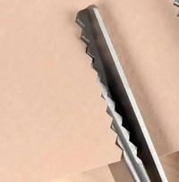 3/5/7mm Krepų krašto zigzaginės žirklės, kirpiklis, pjaustyklė, siuvimo profesionalios siuvėjo žirklės, audinių siuvimas Triangle-7mm