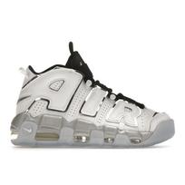 Nike Air More Uptempo Balti Chromuoti Moteriški Kedai Metalinis Sidabro Juodas DV7408-100 35.5