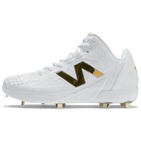 New Balance Ohtani 1 Balti Metaliniai Auksiniai Vyriški Sportbačiai MSHOWT1 42.5