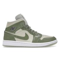 Air Jordan 1 Mid SE Sea Glass Moteriški sportbačiai Žali Naftos žalumos Metalizuoti Sidabriniai HF4079-003 35.5 gray