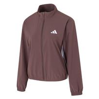 Adidas Sporto Gyvenimo Būdo Prekės Ženklo Logotipas Treniruočių Stovimos Apykaklės Bėgimo Laisvalaikio Kvėpuojantis Vėjui Atsparus Austas Striukė Moteriška Striukė JY2143 M
