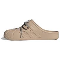 Adidas Adilette klumpių madingos, patogios, kompozitiniu padu, tylios, neslystančios, uždaros nosies šlepetės, unisex batai, rudos, IH4070 36⅔