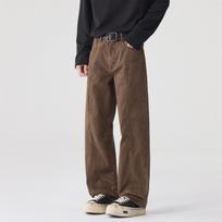 Machete Jeans Men's Vintage Deconstructed Wide-Leg Casual Trousers 34 ruda