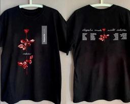 1990 DEPECHE MODE World Violator Koncertiniai Marškinėliai Unisex Visų Dydžių S-4XL Aukščiausios Klasės Prabanga Tinka Ir Vyrams, Ir Moterims Viršus Y2k XL