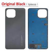 „Xiaomi Mi 11 Lite“ akumuliatoriaus ir galinių durelių stiklo keitimo korpuso lipdukas Black No Lens
