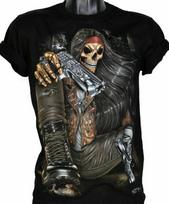 Rock Chang Originalus Vienišas Žudikas Šviečiantis Tamsiai Unisex Marškinėliai S