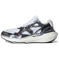Stella McCartney x adidas UltraBoost 22 sidabro metaliko moteriški sportbačiai debesų baltumoje ir juodoje spalvoje GW8129 38