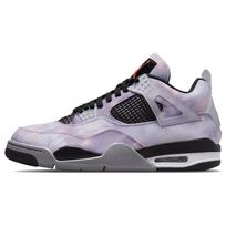 Air Jordan 4 Retro Zen Master Vyriški sportbačiai Daugiaspalviai Ametisto banga Ryškiai avietiniai DH7138-506 42.5