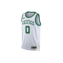 Nike NBA Bostono Celtics Jayson Tatum Dri-Fit marškinėliai Balti/Žali Vyriški Streetwear DB4117-100 XXXL