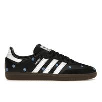 adidas Samba OG Juodi Gėlėti Siuvinėti Moteriški Sportbačiai Pagrindinės Juodos Spalvos Avalynė-Balta Guma IF4397 36