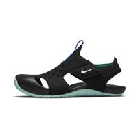 Nike Sunray Protect 2 Space Odiniai Madingi Kvėpuojantys Vaikų Basutės Vaikų Basutės Juodos Žalios DM0972-010 29.5