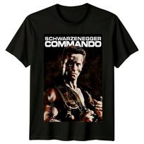 Komandas (1985 m) Filmo plakato įkvėpti marškinėliai Retro 80-ųjų marškinėliai Unisex L