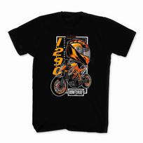 Retro 1290 Super Duke Motociklo Marškinėliai 100% Medvilnė Apvalia Kaklo Iškirpte Vasaros Trumpomis Rankovėmis Atsitiktiniai Vyriški Marškinėliai Dydis S-3XL S juoda