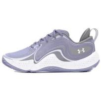 Under Armour Spawn 6 Celeste White Unisex Sneakers Purple Mod-Grey 3027263-500 40.5