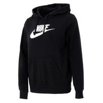 Nike Logotipas Spausdinti Bėgimo treniruočių džemperis American Vintage Moteriški gobtuvai juodi DQ5776-010 S