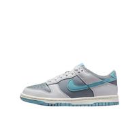 Nike Dunk Low GS Photon Dust Denim Turquoise Kids Sneakers Grey Denim-Turqouise Smoke-Grey FB9109-008 35.5
