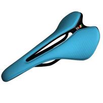 Dviračio sėdynės amortizuojantis didelio elastingumo priedas MTB plento dviračio sėdynės paminkštintas skirtas mėlyna