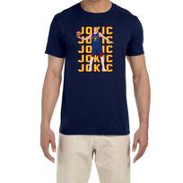 Denver Nuggets Nikola Jokic Tekstinis Paveikslėlis Unisex Marškinėliai S