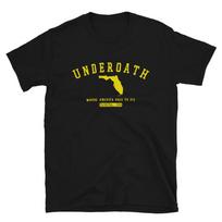 Underoath America Goes Die Post-Hardcore Grupės Unisex Marškinėliai S
