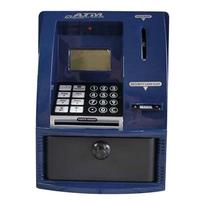 Elektroninė taupyklė-bankomatas vaikams, saugi pinigų dėžutė vaikams nuo 3 iki 8 metų, gimtadienio dovanos