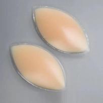 Moteriški silikoniniai liemenėlės įdėklai: Pakeliantis, Vandeniui atsparus, Suknelėms ir Maudymosi kostiumėliams One Size