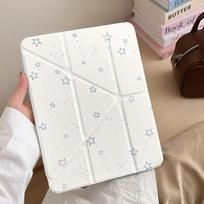 Apsauginis planšetinio kompiuterio dėklas iPad Pro 12.9/iPad Air 13 2024/iPad Air 13 2025/iPad Mini 6 7/iPad 9.7/iPad Pro 13 11/iPad 11 10.9/iPad 10.2 su dėklu rašikliui iPad Mini 6 2021 gryna