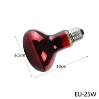 Roplių šildymo lempa UVA infraraudonųjų spindulių lemputė 25W-100W naminiams gyvūnams gyvatėms vėžliams gekonams varliagyviams naminių gyvūnų šildymo lemputė EU-220V-25W