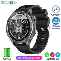 SACOSDING Naujas For OPPO Watch X2 GPS išmanusis laikrodis vyrams Aukščiausios klasės verslo vyrams Bluetooth skambučiai IP67 atsparus vandeniui Fitneso sekiklis Išmanieji laikrodžiai